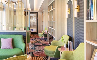 The Belvedere Lounge on Spirit of the Danube